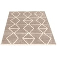 thumbnail image 3 of eCarpetGallery Modern Living Room Area Rug, 5'3" x 7'3", Grey-Ivory, Ana, 3 of 9