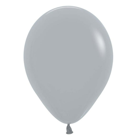 Sempertex 11 Inch Deluxe Gray Latex Balloons Bag of 100 [53033]
