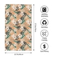 thumbnail image 2 of Pofeuu Tropical Leaves Flower Print Hand Towel 27.5" x 16" Soft Absorbent Towel for Bathroom SPA Gym Hotel, 2 of 6