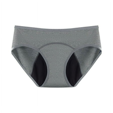 ATOYSOY Women s Low Waist Underpants Plus Size Hip Lifting Cotton Panties  3 Pack Solid Panty Classic Briefs Girls Shapewear Control Briefs Seamless Clearance Multipack Gray XXXXXL