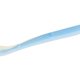 thumbnail image 3 of Baby Silicone Spoon Ergonomic Gum Friendly Soft Infant Feeding Spoon For Babies Over 4 Months Old Blue, 3 of 4