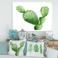 thumbnail image 3 of Designart 'Close Up Green Southwestern Cactus' Tropical Framed Art Print, 3 of 4