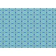 thumbnail image 1 of Ahgly Company Machine Washable Indoor Rectangle Transitional Blue Ivy Blue Area Rugs, 5' x 8', 1 of 7