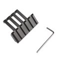 thumbnail image 1 of Accesorio de riel de caza de montaje en riel lateral de aleación de aluminio con montaje en riel inclinado de 45 grados Vogacara OD000083-00B, 1 of 7