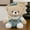 Light Brown Bear, variant on Soft Artist Teddy Bear Stuffed Animal, Cute Dressed-Up Painter Bear Plush Toy for Kids Room Decor