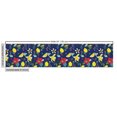 thumbnail image 3 of Floral Upholstery Fabric by the Yard, Flowers Twigs Lemon Blossom Berries in Dark Spring Tones Pattern, Decorative Fabric for DIY and Home Accents, Night Blue Multicolor by Ambesonne, 3 of 5