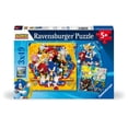 thumbnail image 1 of Juego de rompecabezas Ravensburger Sonic The Hedgehog para niños, 3 x 49 piezas, 1 of 9