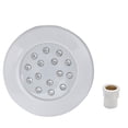 thumbnail image 1 of Luz LED para piscina de 7 W, IP68, RGB, con pegamento completo, lámpara de paisaje colorida y ajustable para fuente de estanque., 1 of 14