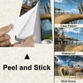 thumbnail image 4 of Peel and Stick Wallpaper Waterproof Danang Vietnam July 2018 Golden Bridge is lifted by two giant Wall Mural Decor Self Adhesive and Removable 100in x 144in, 4 of 8
