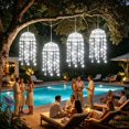 thumbnail image 2 of Solar Powered Hanging Outdoor Lamp For Garden And Patio Solar With Water Outdoor Lighting Dimmable LED String Light Garden Lamps for Nightstand with Charger Growing Lights for Indoor on Sprinkler, 2 of 6