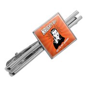 Naughty Boy Go To My Room Funny Humor Square Tie Bar Clip Clasp Tack- Silver or Gold