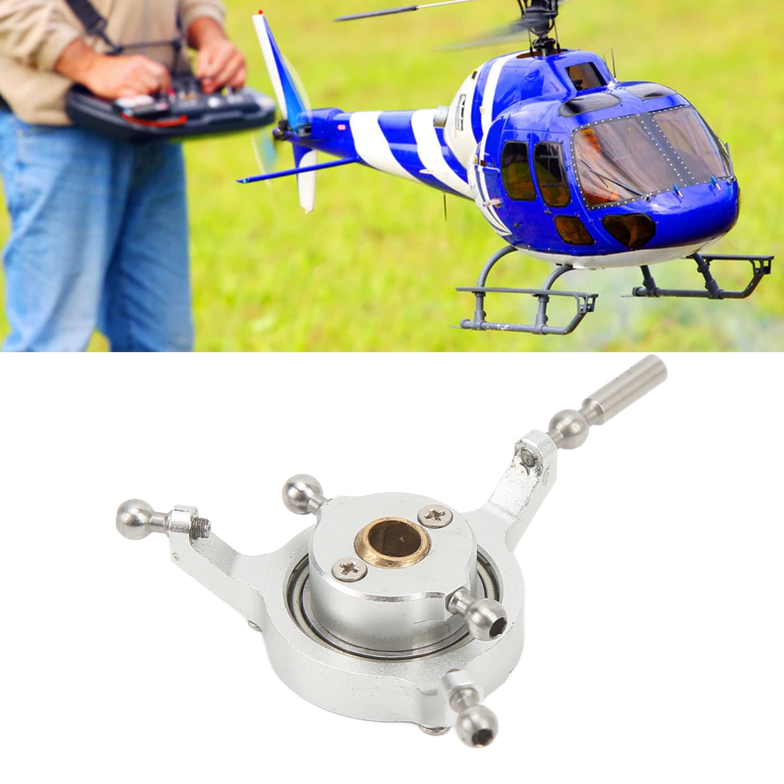 RC Helicopter Swashplate Set Environmental Friendly Easy To Install And Remove RC Helicopter Cross Plate For RC Helicopter Walmart