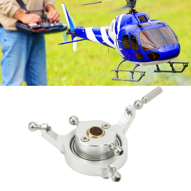 RC Helicopter Cross Plate Stable Easy To Install And Remove Perfect Fit Safe Aluminum Alloy Silver RC Helicopter Swashplate Set For RC Helicopter Walmart