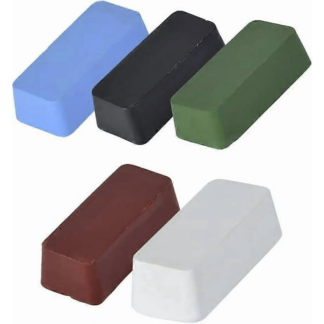 Pieces Abrasive Polishing Wax, Multi-Function Polishing Compound Kit, Polishing Paste, Abrasive Polishing Paste, for Sanding and Polishing Metals, Jew