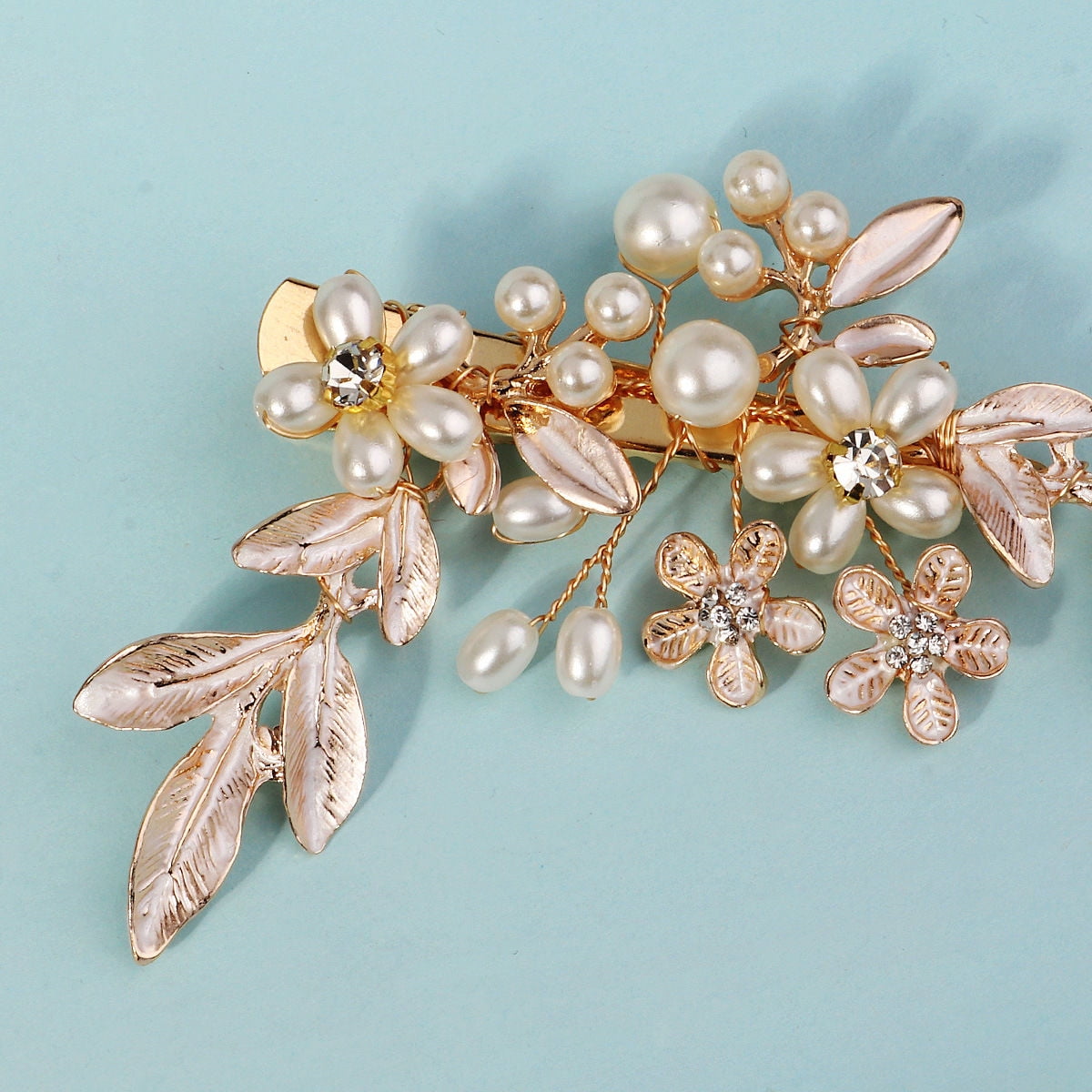 EKE Women’s Hair Clip Vintage Retro Back-Wear Elegant Hair Accessory with Fashion Texture