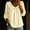 Beige women's v neck blouse a1, variant on Women's Fall Winter V Neck 3/4 Sleeve Ruffle Blouse Dressy Casual Loose Tunic Tops Solid Color Flowy Boho Shirt for Vacation, Black M