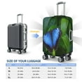 thumbnail image 4 of Honeii Blue Morpho butterfly Elastic Luggage Cover, featuring double-sided printing, is the ideal companion for travel, business trips, and daily use(not included suitcase )-X-Large, 4 of 7