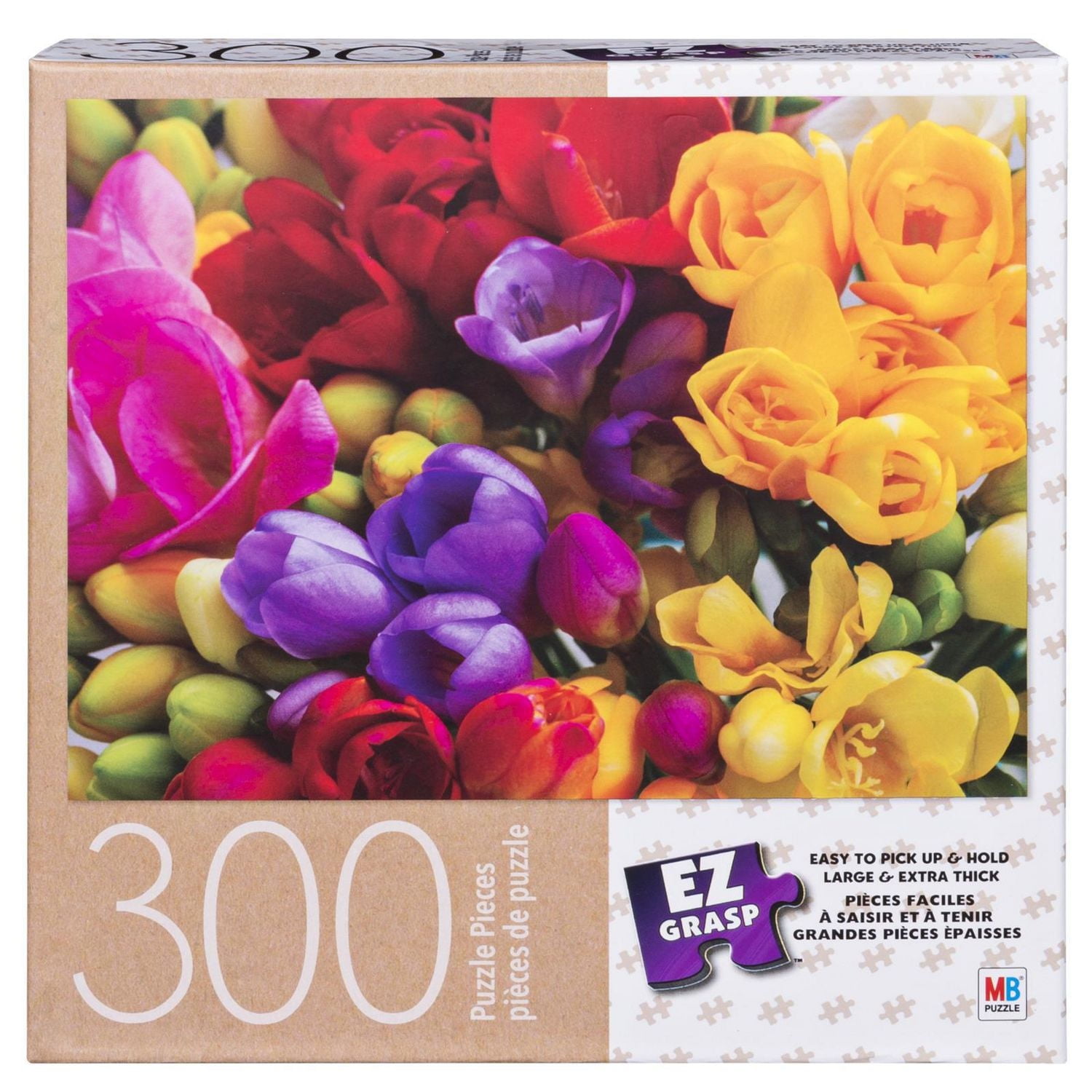 EZ Grasp 300-Piece Jigsaw Puzzle - Fresh Freesia