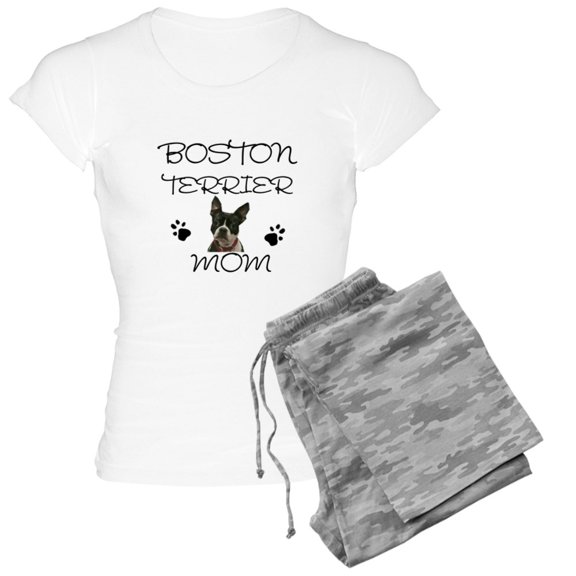 CafePress - Boston Terrier Mom - Women's Light Pajamas