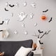 thumbnail image 4 of Pegatinas LED de Halloween para fantasmas espeluznantes en la pared | Sticks de plástico púrpura iluminado en pack de 12 | Decoración navideña interior y exterior | Decoración desmontable para, 4 of 6