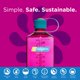 thumbnail image 2 of Botella de agua Nalgene Sustain Tritan sin BPA, 946 ml, berenjena, 2 of 5