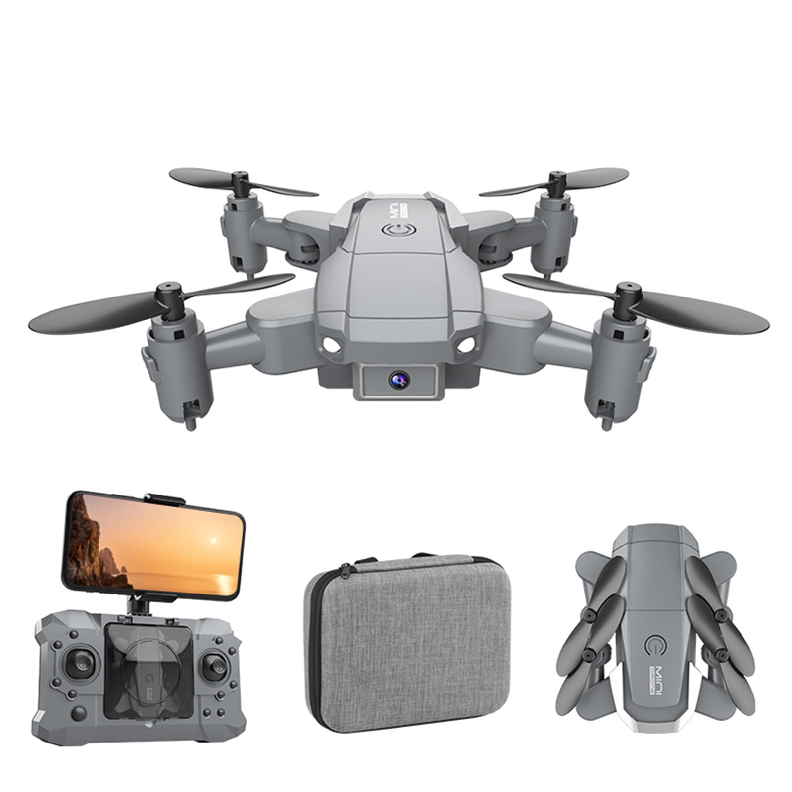 4K Camera HD Foldable One Key Return FPV Follow Me RC Helicopter Mini Drone Toy