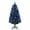 6FT 230 Branches with Stars, variant on CZBZ 6FT Christmas Tree, Artificial Christmas Tree with PVC 1050 Branches, Quick-Assembly Hinged Design, Full Artificial Xmas Tree for Winter Holiday Christmas Party Décor, Metal Stand
