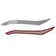 thumbnail image 4 of Compatible con Honda Crv 12-14 Abs moldura de cubierta de rejilla delantera cromada, 4 of 4