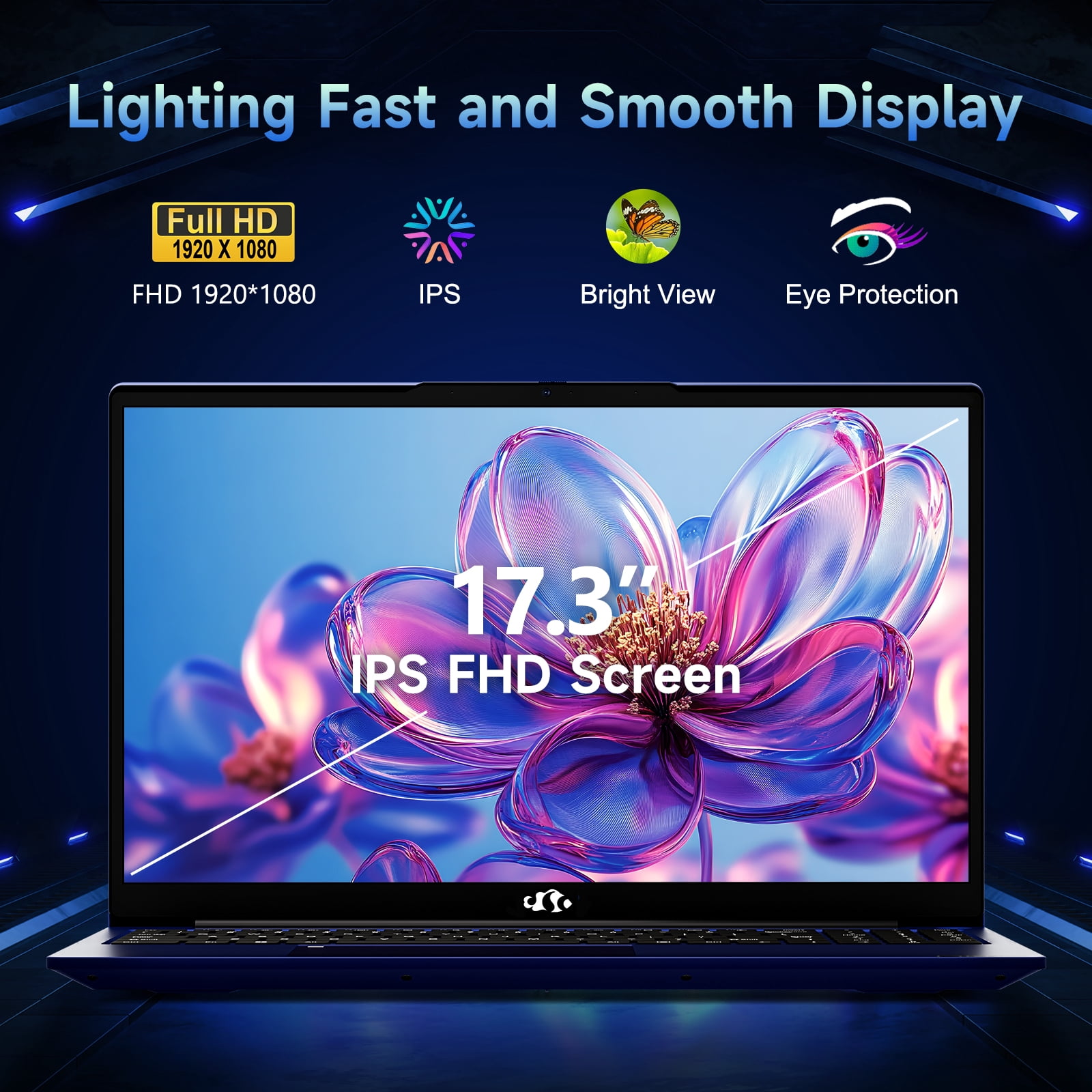 17.3 IPS Laptop-Computer 32GB RAM 2TB SSD 8 Cores AMD Ryzen7 6800H