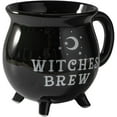 thumbnail image 2 of Botega Wordwide Witches Brew Cauldron Ceramic Mug Halloween 12 fl oz with Handle Tabletop Decoration, 2 of 4