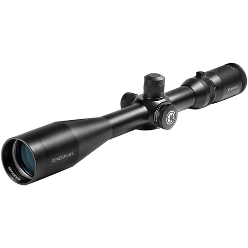 Barska 40 x 50 Benchmark Riflescope, Black Matte