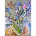 thumbnail image 2 of Ferrell, Erin McGee 12x14 Gold Ornate Wood Framed with Double Matting Museum Art Print Titled - Maine Spring Flowers II, 2 of 4