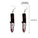 thumbnail image 3 of Europa y los Estados Unidos Divertido Alternativa Personalidad Pendiente Sangre Acrílico Punk Pendientes Corte Vegetal Herramienta Oreja Colgante, 3 of 5