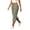 Army Green #16, variant on Womens Capri Pants Cuffed Linen Pants 2026 Summer Beach Petite Pant Loose Fit Elastic Waist Casual Sweatpants Solid Cinch Hem Cropped Pants S