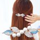 thumbnail image 2 of Prettyia Chic mujeres cristal perla pinza para el cabello broche broche para Hugo  Crystal Hair Clip for Women, 2 of 6