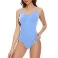 thumbnail image 3 of qolati Shapewear for Women Tummy Control Bodysuit Thong or Brief Sculpting Shaper Tank Top Bodysuits & Snatched Waist Body Suit, 3 of 4
