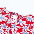 thumbnail image 4 of Toddler Baby Girl Clothing Long Sleeve One-Piece Floral Print Dress Kids Skirt, 4 of 7