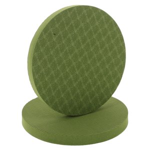 Coussin de yoga non glissant EVA Tapis de yoga rond protecteur 1 Paire