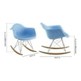 thumbnail image 4 of Modholic Eiffel Rocker Chair, Blue, 4 of 4