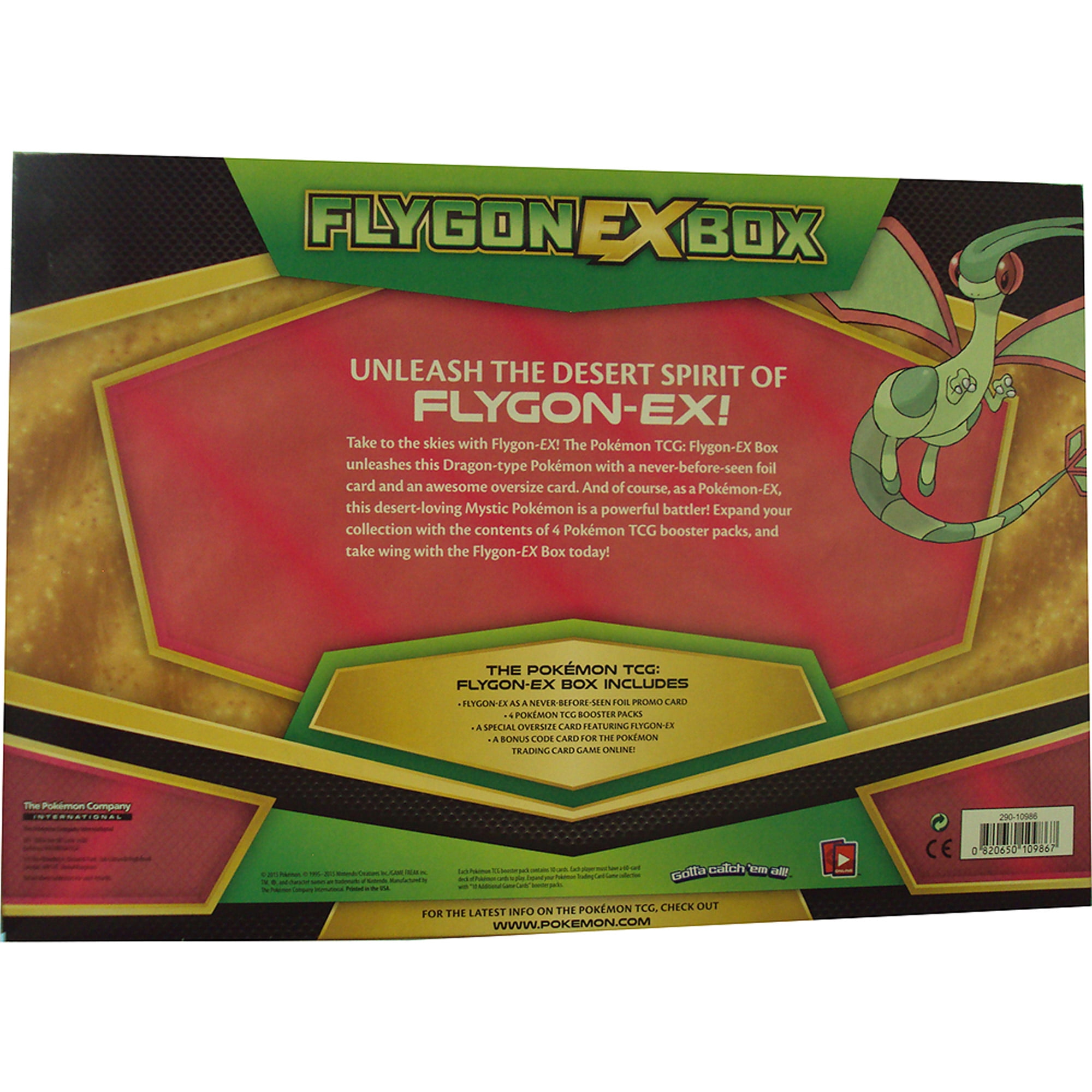 2007 Pokemon EX Epic Collection Flygon Value Box 10ct Display