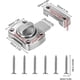 thumbnail image 2 of Door Latch Safety Rotary Door Latch Lock Zinc Alloy Door Revolving Door Lock with Screws for Bathroo, 2 of 5