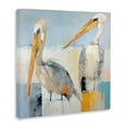 thumbnail image 4 of Stupell Industries Pelicans Abstract Pattern Animals & Insects Painting Gallery Wrapped Canvas Art Print Wall Art, 36 x 36, 4 of 8