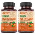 thumbnail image 1 of Suplemento multivitamínico vegano DEVA, 90 comprimidos (paquete de 2), 1 of 4