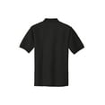 thumbnail image 6 of Port Authority K500 Mens Silk Touch Polo T-Shirt, Black - 6XL, 6 of 6
