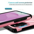 thumbnail image 5 of Case for Samsung Galaxy S26+ 5G 6.7" with Invisible Fold Holder Stand, MagSafe Magnetic Wireless Charging,Sliding camera casing,Shockproof Dropproof Tough Rugged Protective Case Cover,Pink, 5 of 10