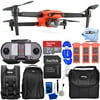Autel Robotics EVO II 8K Drone 600002001 - Bundle Includes: 2x Extra Flight Battery, Sandisk Ultra 32GB MicroSD, Drone Vest, Backapck, Landing Pad, Lanyard, Memory Card Reader and Cleaning Kit
