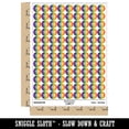 thumbnail image 2 of Retro Cassette Mix Tape 200+ Round Stickers - Rainbow - Gloss Finish - 0.50" Size, 2 of 3