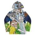 thumbnail image 3 of Rick And Morty Youth Hoodies Boys Girls 3D Printed Sweatshirt Fall Winter Clothes Long Sleeves Pullover Sweater L, 3 of 6