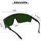thumbnail image 3 of Eye Protection Glasses, Alldo IPl Glasses Laser Glasses Beauty Equipment Glasses for IPl Hair Removal Laser Engraver, Green, 3 of 3