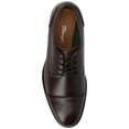 thumbnail image 4 of Vance Mens Alec Comfort Cap-toe Flexible Oxford Dress Shoe, Widths Available, 4 of 9